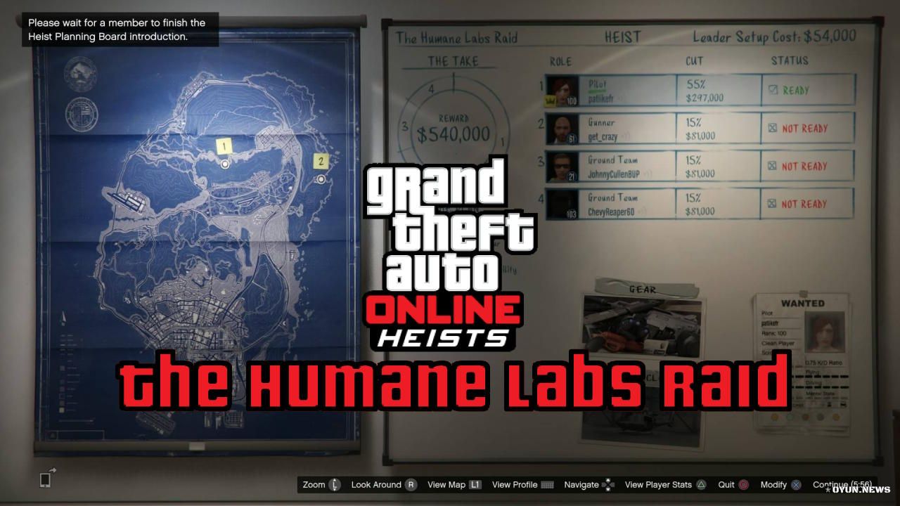 Gta Online The Humane Labs Raid Rehberi
