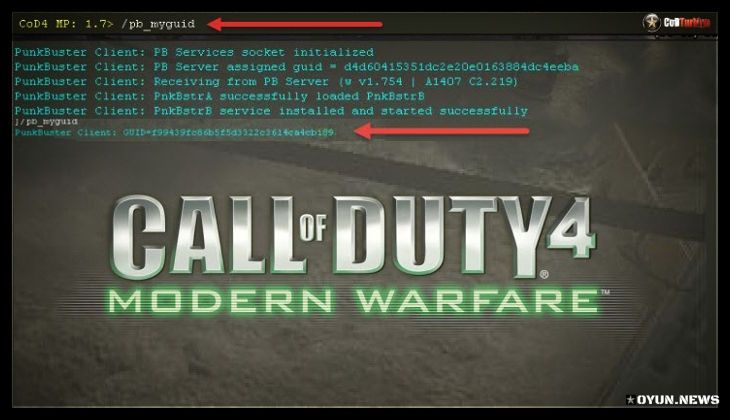 How To Find Cod4 Guid