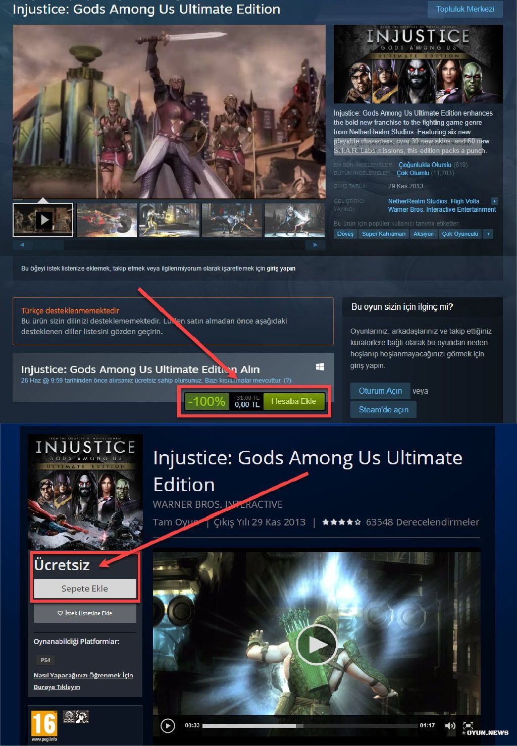 Injustice Gods Among Us Ultimate Edition Kampanya Free