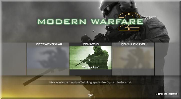 Call of Duty 6 Modern Warfare 2 Türkçe Yama
