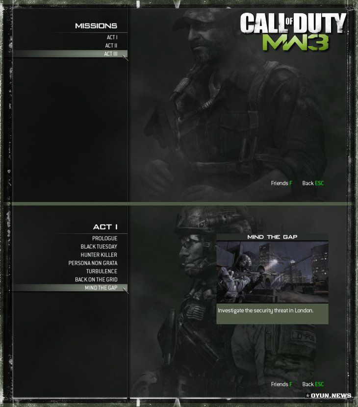 Call of Duty Modern Warfare 3 Save Game