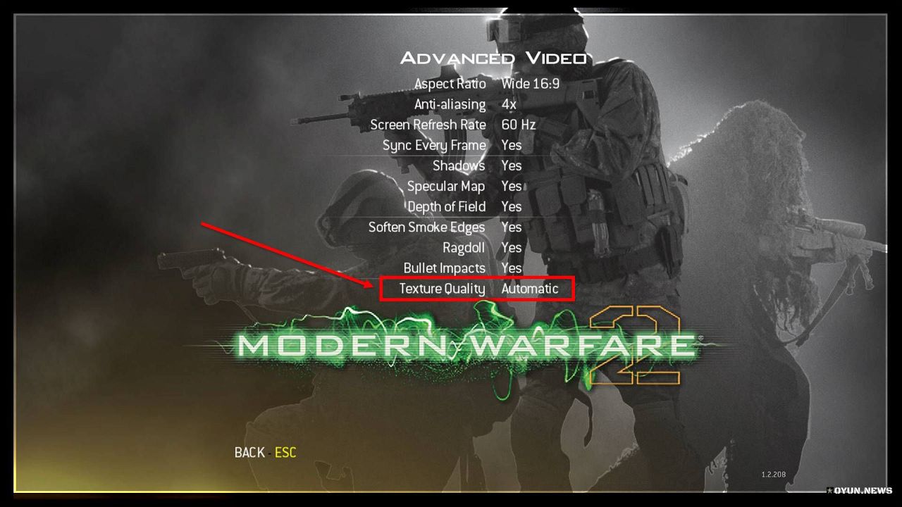 Mw2 Create2DTexture Out Of Memory Hatasi