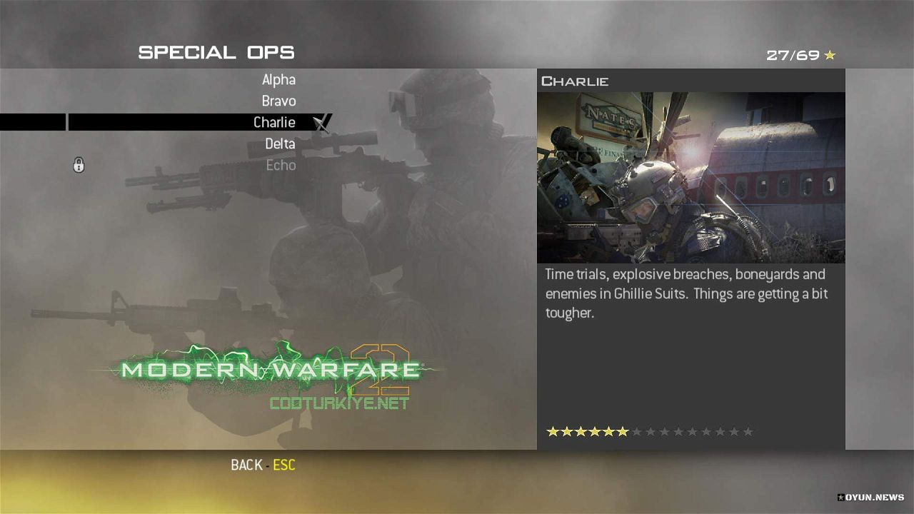 Mw2 Special Ops Charlie