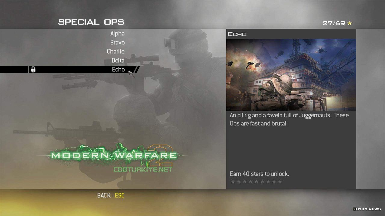 Mw2 Special Ops Echo