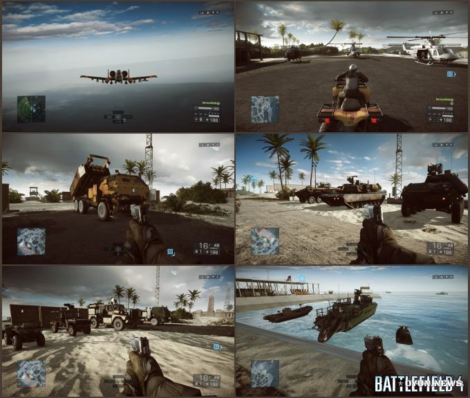 Battlefield 4 Araçlar/Taşıtlar
