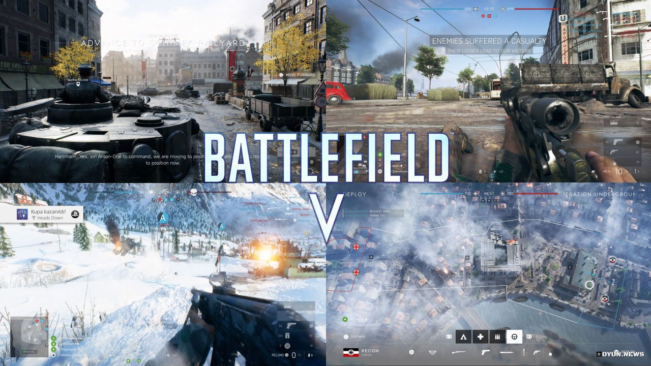 Battlefield 5 Oynanış Görüntüleri